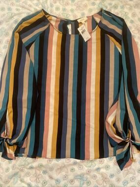 Women’s Blouse Perch By Blu Peppers 3XL NWT From BUCKLE